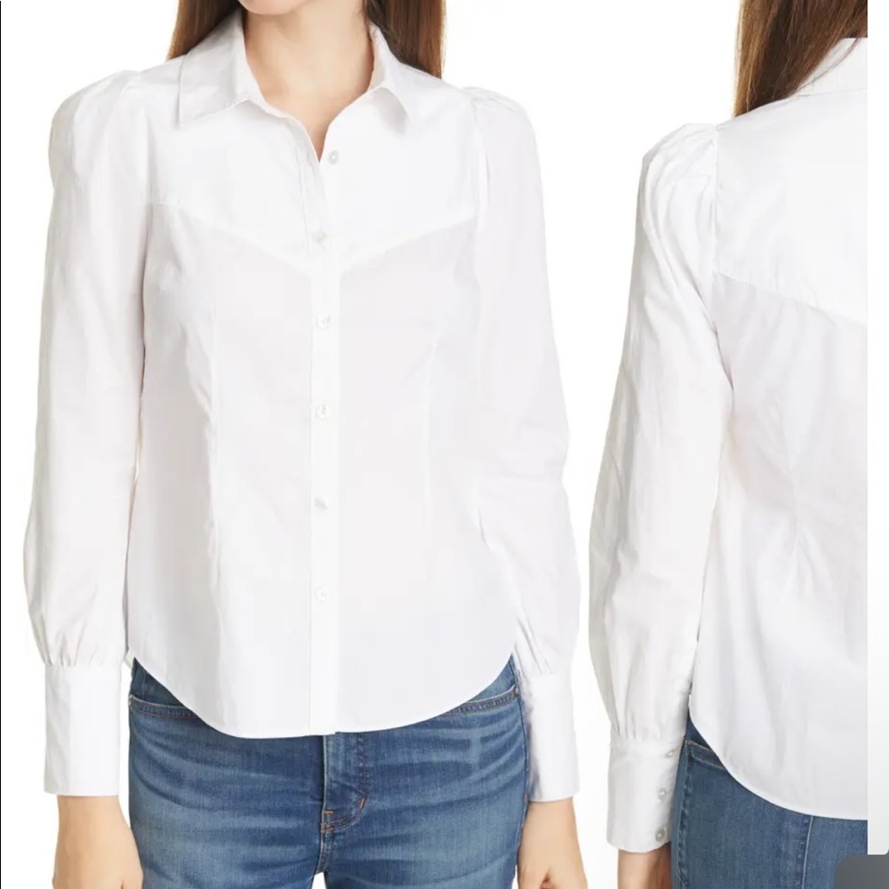 NWOT Veronica Beard Verani Shirt